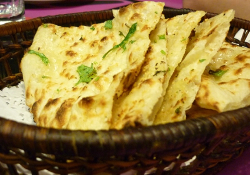 Delicious Butter Naan at Punjab Meat Shop ltd in Edmonton, AB